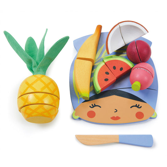 Tropical fruit chopping board