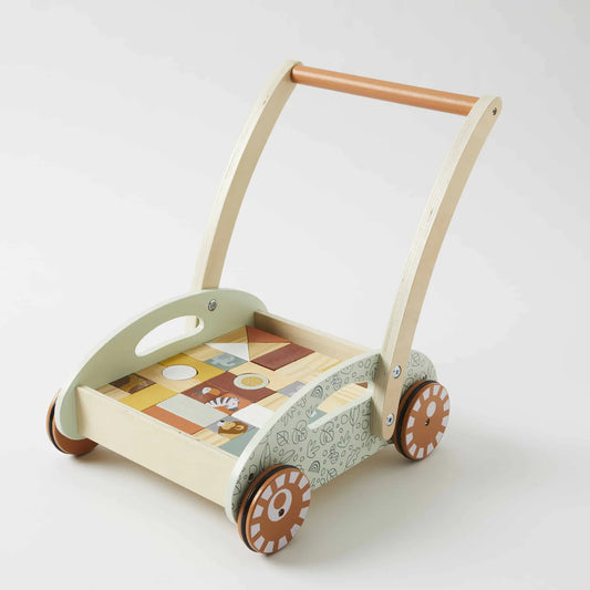 Zookabee - Baby walker with blocks