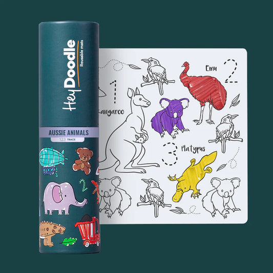 Hey Doodle - Reusable Silicon Activity Mini Mats