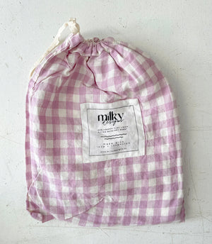 Milky designs bassinet fitted sheet