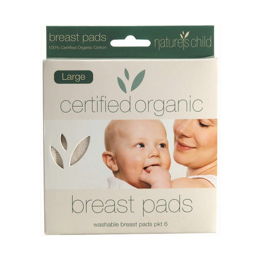 Natures child certified organic breast pads