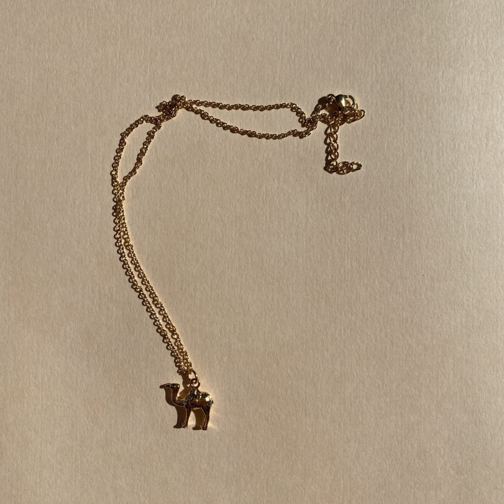 Camel necklace