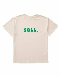 Soll The Label Adult Tshirt Cream/Green