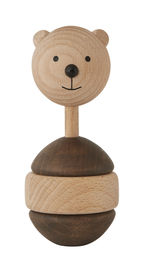 Bear natural Rattle