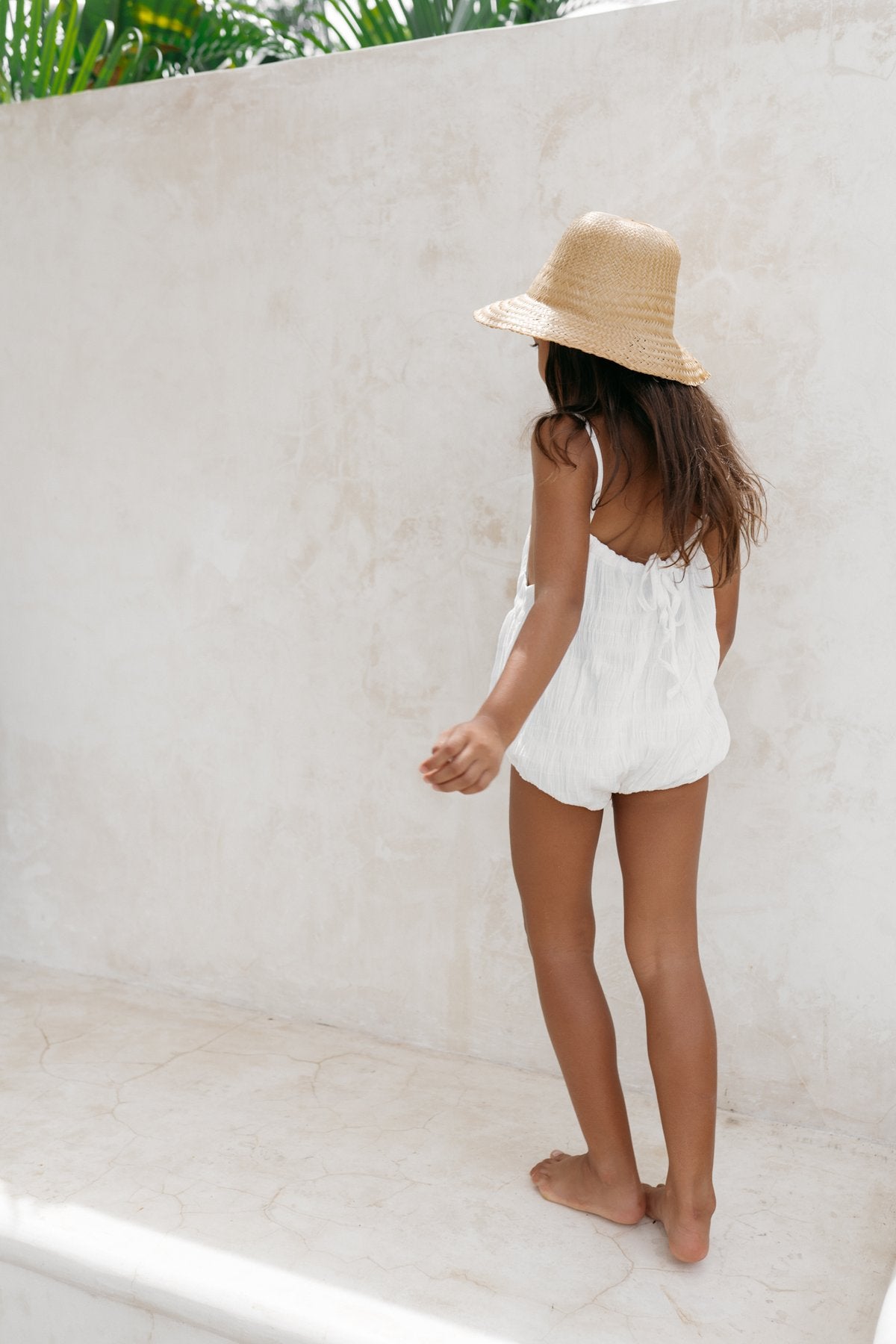 Field romper- White