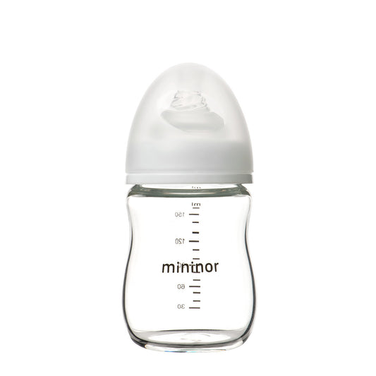 Glass feeding bottle