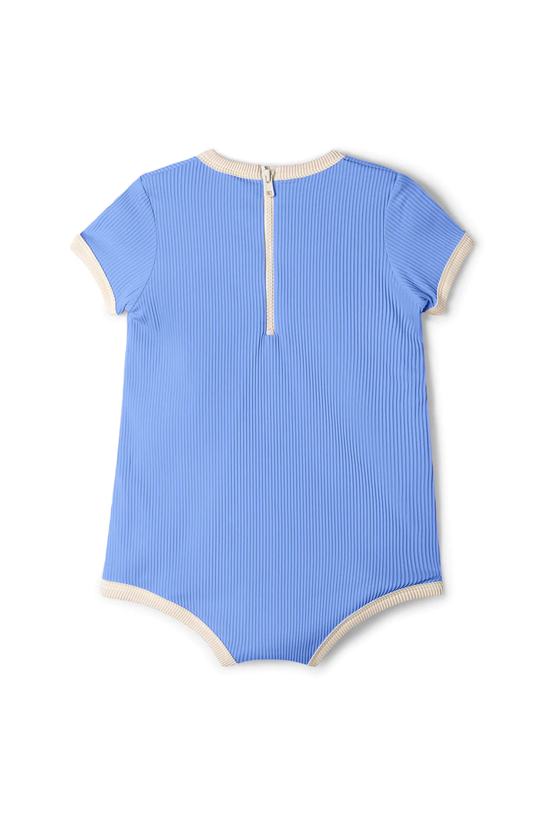 Mini Rib Onesie Bay Blue