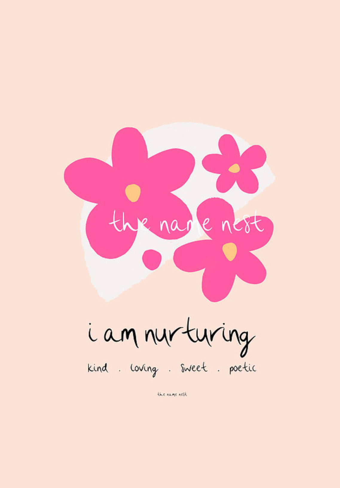 I am nurturing art print