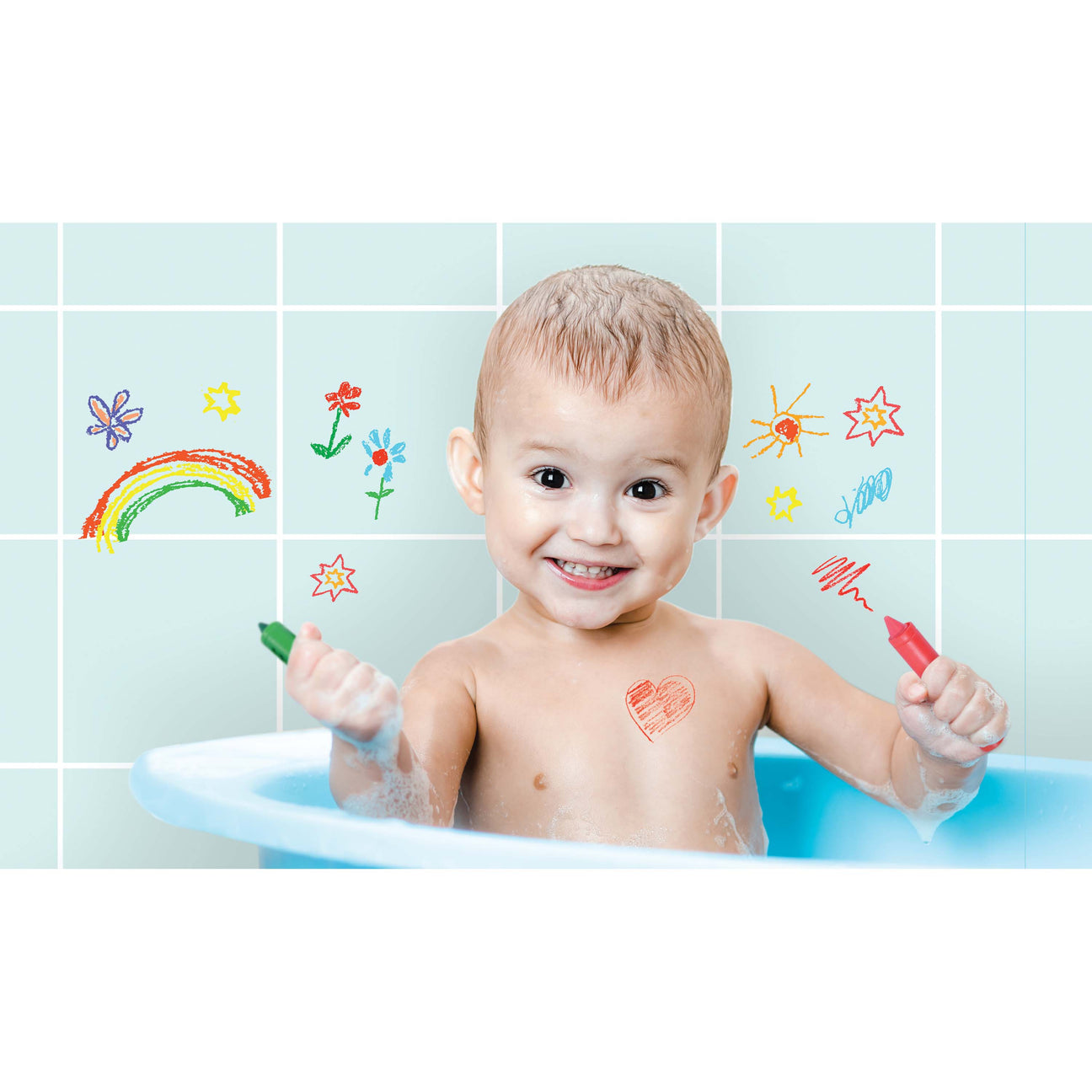 Bath crayons - Isalibi brand