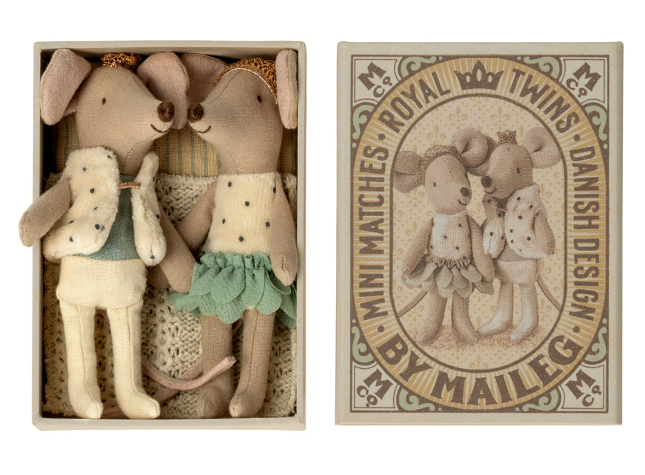 Maileg Royal twins mice