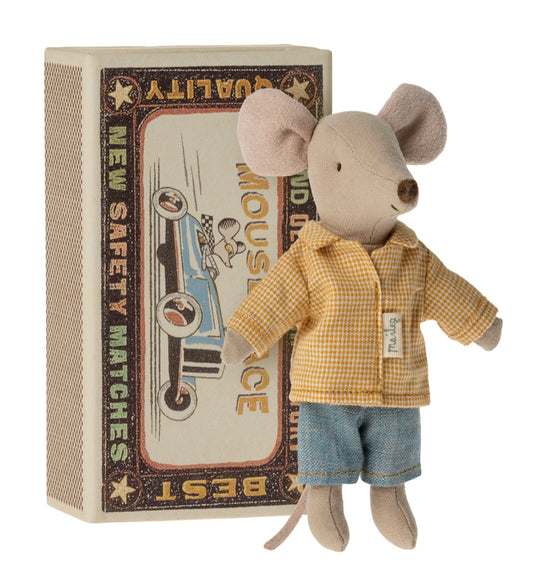 Big brother mouse in matchbox