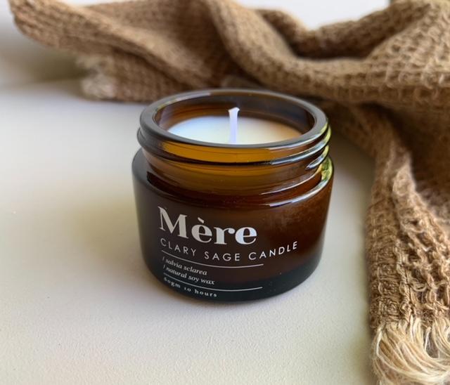 Mère Clary sage candle