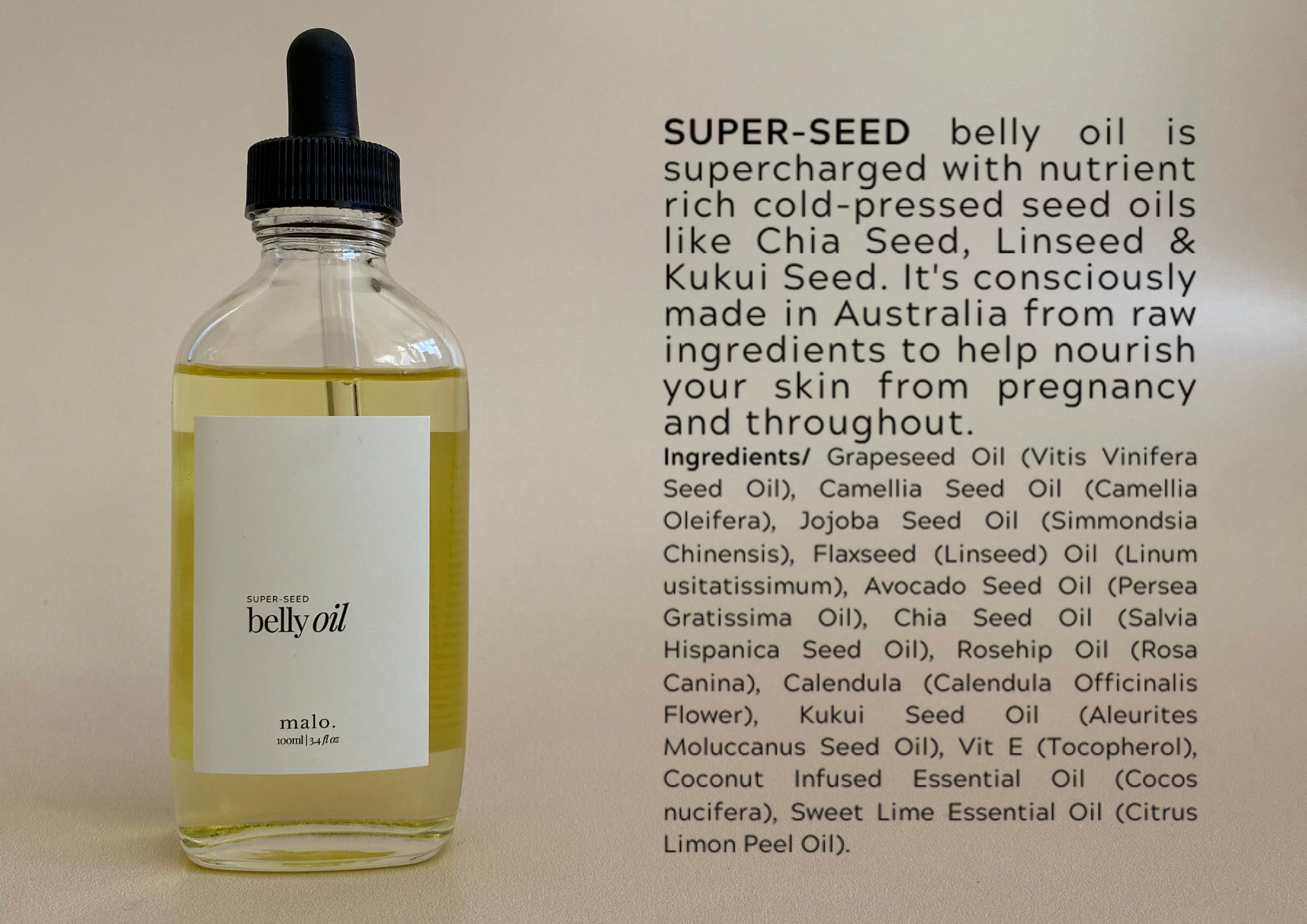 Super seed belly oil