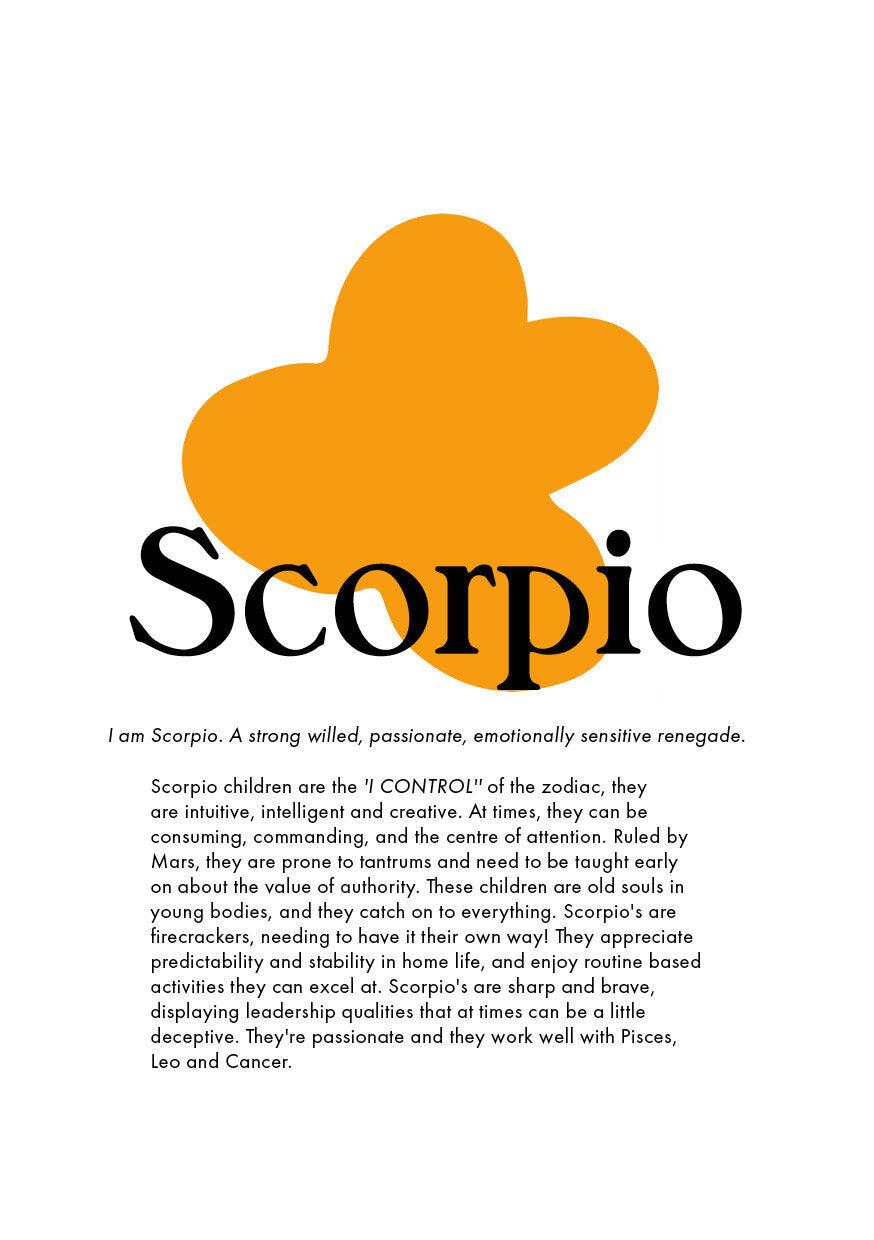 Scorpio print