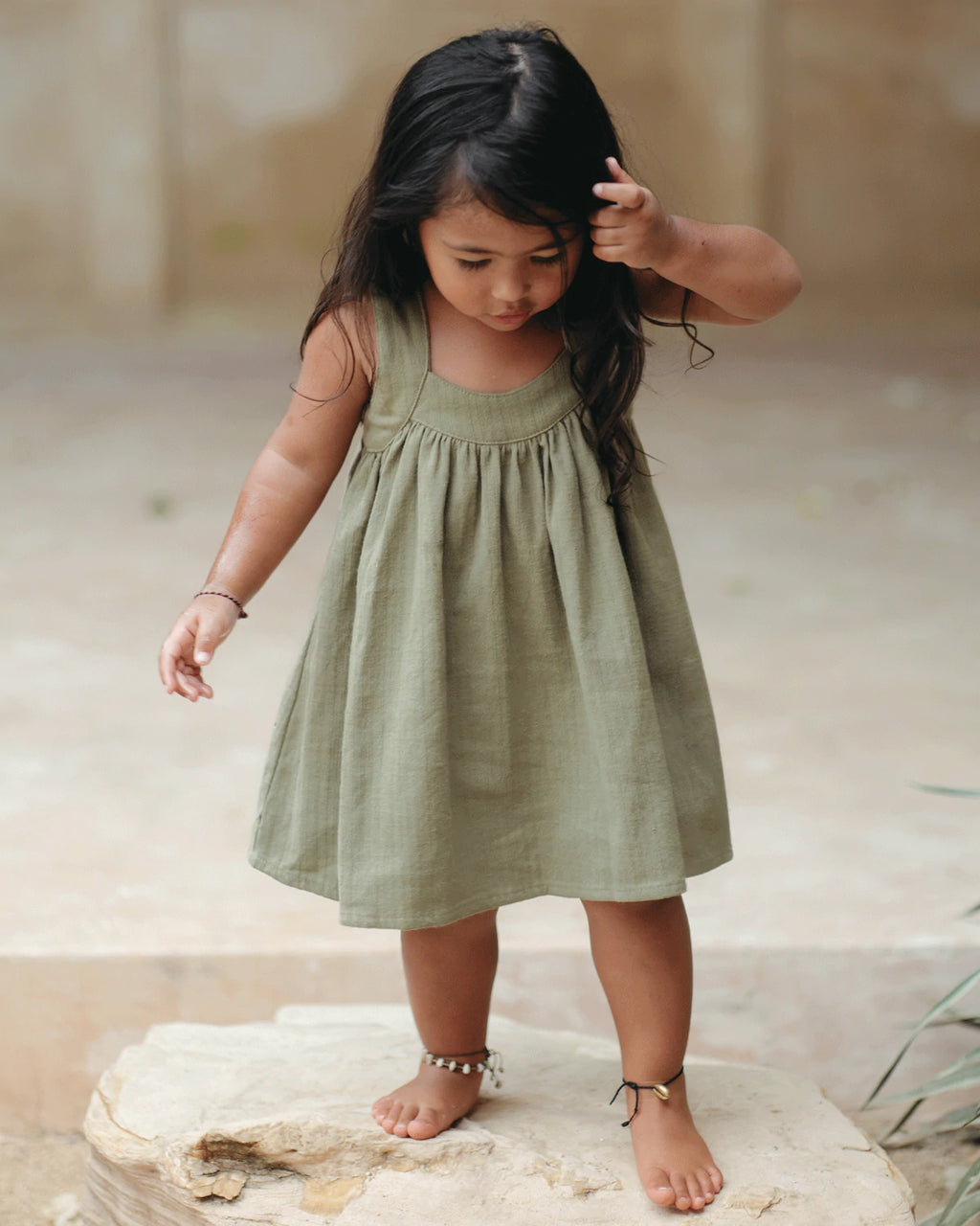 Pinafore Olive
