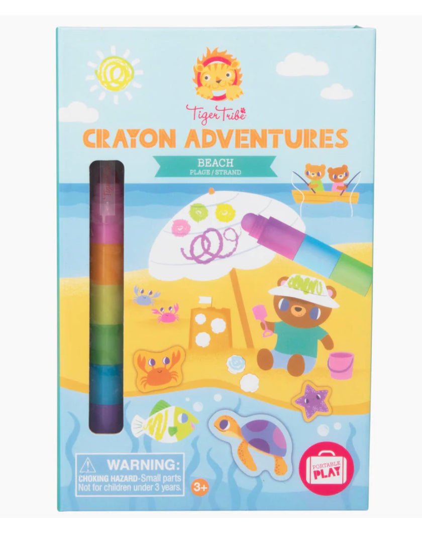 Crayon adventure -Beach