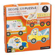 Beginner Puzzle - Rescue Vehicles