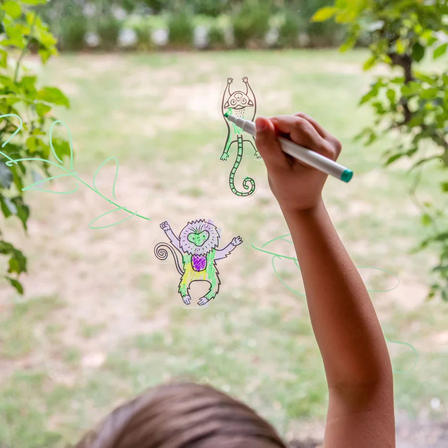 Moveable window art - Jungle