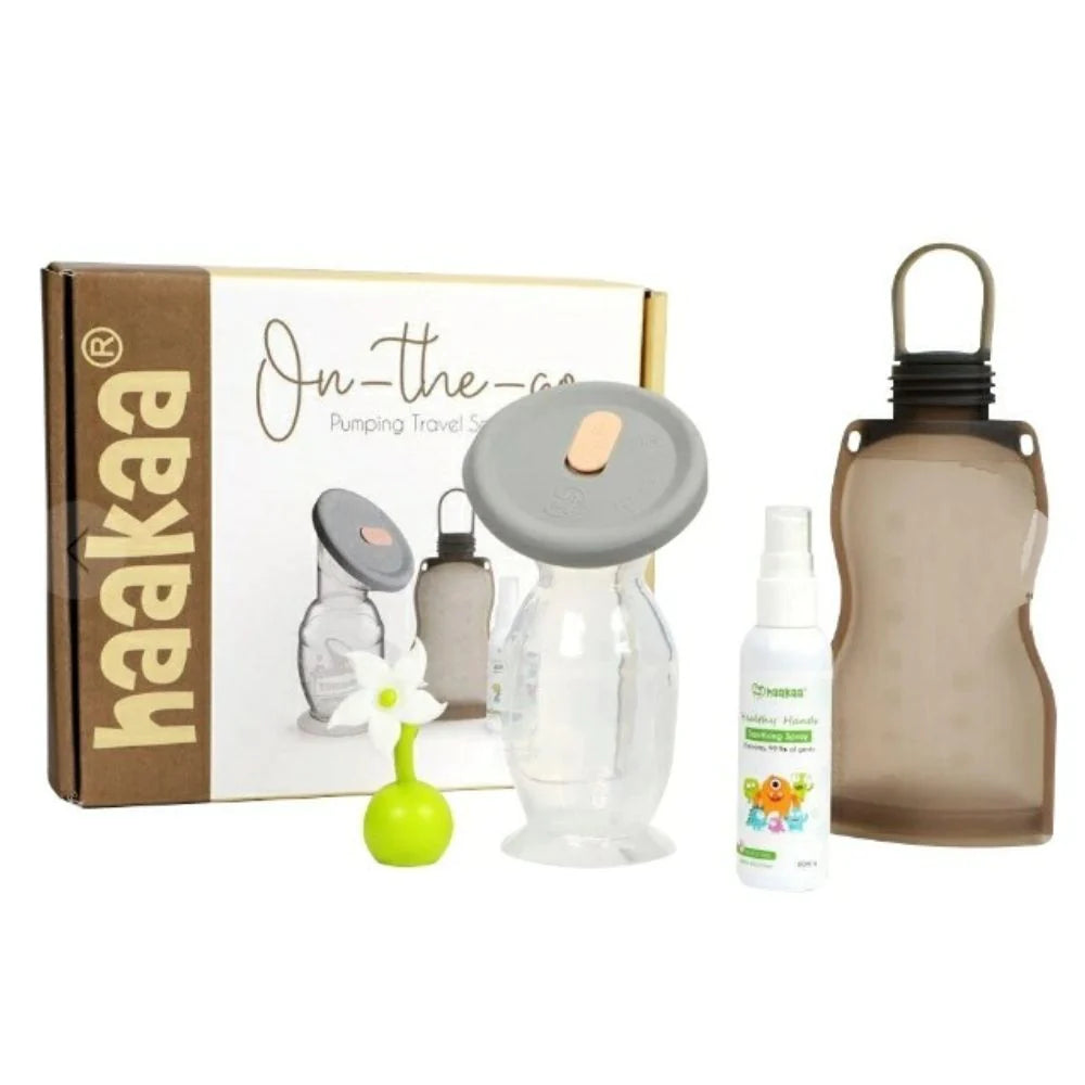 Breast pump travel set