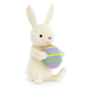 Jellycat Bobbi bunny with Easter egg