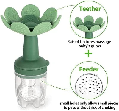 Flower fresh food feeder & cover set