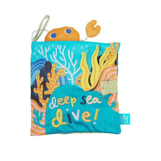 Deep sea dive fabric book - Bath book