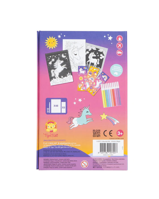 Colouring set - Unicorn Magic